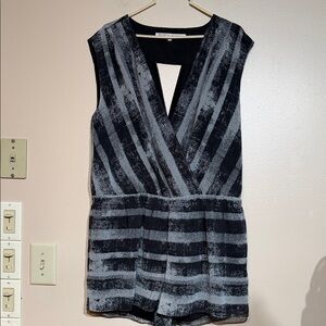 RACHEL Rachel Roy Black Sleeveless Romper